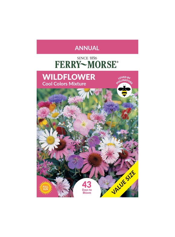 Wildflower Mix Flower Seeds in Seed Gardening