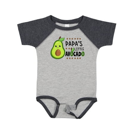 

Inktastic Papa s Little Avocado with Cute Baby Avocado Gift Baby Boy or Baby Girl Bodysuit