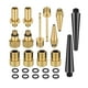 thumbnail image 2 of Adaptador de válvula perfecl de latón para bomba de 24 piezas, 2 of 8