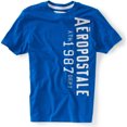 thumbnail image 1 of Aeropostale - Camiseta gráfica para hombre Ath 1987 Dept, azul, pequeña, 1 of 1