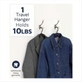 thumbnail image 4 of Perchas de Viaje, Esenciales para Viajes en Cruceros, Perchas Plegables para Maletas, Esenciales para Vacaciones en Autocaravanas y Camping., 4 of 8