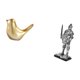 thumbnail image 5 of Figura de pájaros,Figura de pájaro dorado,decoración del hogar,estatua de animal,Figura de escritorio,Estatua de caballero,arte,artesanía,coleccionable,escritorio,oficina,Figura, 5 of 8