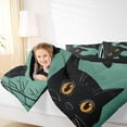 thumbnail image 4 of Castle Fairy Teens Female Men Black Cat Twin Comforter Sets,Animal Pet Bedding Set, 4 of 8