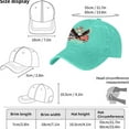 thumbnail image 5 of 250th Anniversary USA Hat, Printing Adjustable USA 250th Anniversary Hat, Patriotic Bald Eagle Baseball Cap J, 5 of 8