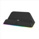 thumbnail image 1 of Base de carga compatible con Nintendo Switch 2 y el modelo Switch OLED, soporte compacto con luz RGB, 1 of 9