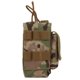 thumbnail image 1 of Bolsa para radio Molle, minibolsa para soporte de radio, funda impermeable para walkie talkie con bolsillos laterales, camuflaje, 1 of 5
