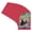 Deep Red, variant on Maroon Red Picture Frame Mat for 28x40 Frames - Oval Opening for 24x36 Photos - 25 Mats