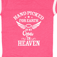 thumbnail image 4 of Inktastic Handpicked for Earth by My Opa in Heaven with Angel Wings Boys or Girls Baby Bodysuit, 4 of 5