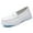 White, variant on Women's Casual Loafers Slip On Leather Shoes Lightweight Casual Walking Shoes Female Moccasins Classic Penny Loafer Flats Boat Shoes