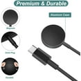thumbnail image 4 of Tianle Charger Compatible with Samsung Galaxy Watch 6/6 Classic/5/5 Pro, Charging Cable for Galaxy Watch 4/3/Active 2/Active with Alumium Case (USB-C), 4 of 7