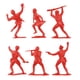 thumbnail image 4 of BMC Clásicos Soldados de Plástico del Ejército Ruso - 36 Figuras Rojas de Soldados de la Segunda Guerra Mundial Hechas en EE.UU., 4 of 7