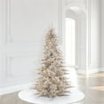 thumbnail image 2 of Vickerman 6.5' Silver Tinsel Fir Artificial Christmas Tree with 600 Warm White LED Lights, 2 of 3