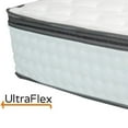 thumbnail image 2 of UltraFlex LUSH- 12” Hybrid Orthopedic Eurotop Mattress with Spinal Care High Density Foam Encasement, Pressure-Relieving CertiPUR-US® Certified Foam, and HDcoil Pocketed (Made in Canada), 2 of 10