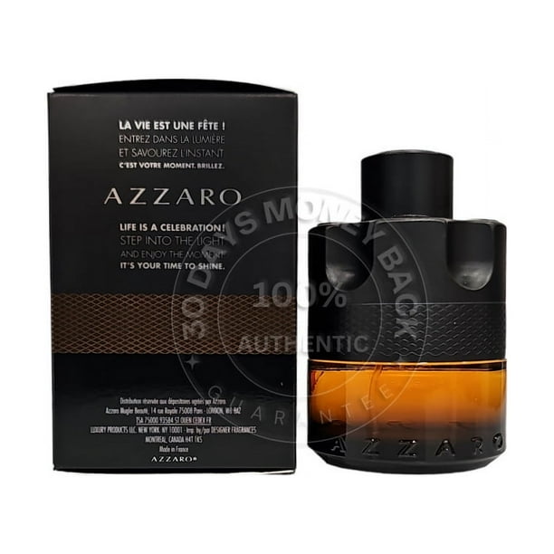 Azzaro The Most Wanted Parfum 1.69 oz / 50 ml Spray For Men