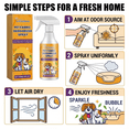 thumbnail image 4 of Pet Odor Eliminator for Home, Odor Neutralizer for Home, Cat Litter Box Deodorizer, Effective Dog Smell Remover for Closet, Toilet, Bedroom, Kitchen, 1 Pack, 4 of 5