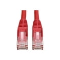 thumbnail image 1 of Eaton Tripp Lite Series Cat6 Gigabit Snagless Molded (UTP) Ethernet Cable (RJ45 M/M), PoE, Red, 6 ft. (1.83 m) - Patch cable - RJ-45 (M) to RJ-45 (M) - 6 ft - UTP - CAT 6 - molded, snagless, stranded - red, 1 of 2