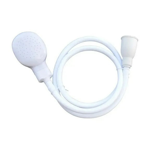 Portable Multi-Function Outdoor Shower Nozzle for Camping - Pet Hair Washing Ventilator & Flexible Faucet Extension - Compact Travel Design