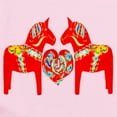 thumbnail image 2 of CafePress - Swedish Dala Horses Infant Bodysuit - Baby Light Bodysuit, Size Newborn - 24 Months, 2 of 4