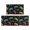 Game Controller Black Pattern-3, variant on Game Controller Black Pattern Anti Fatigue Kitchen Rugs Set Of 2, Non Slip Washable Decorative Floor Mats for Kitchen Sink Laundry, 17"x30" and 17"x47"