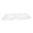 thumbnail image 4 of HOOWIFFY Portion Control Plates Divided Plates White Moisture Retention for Lunch Plate 1Set, 4 of 8
