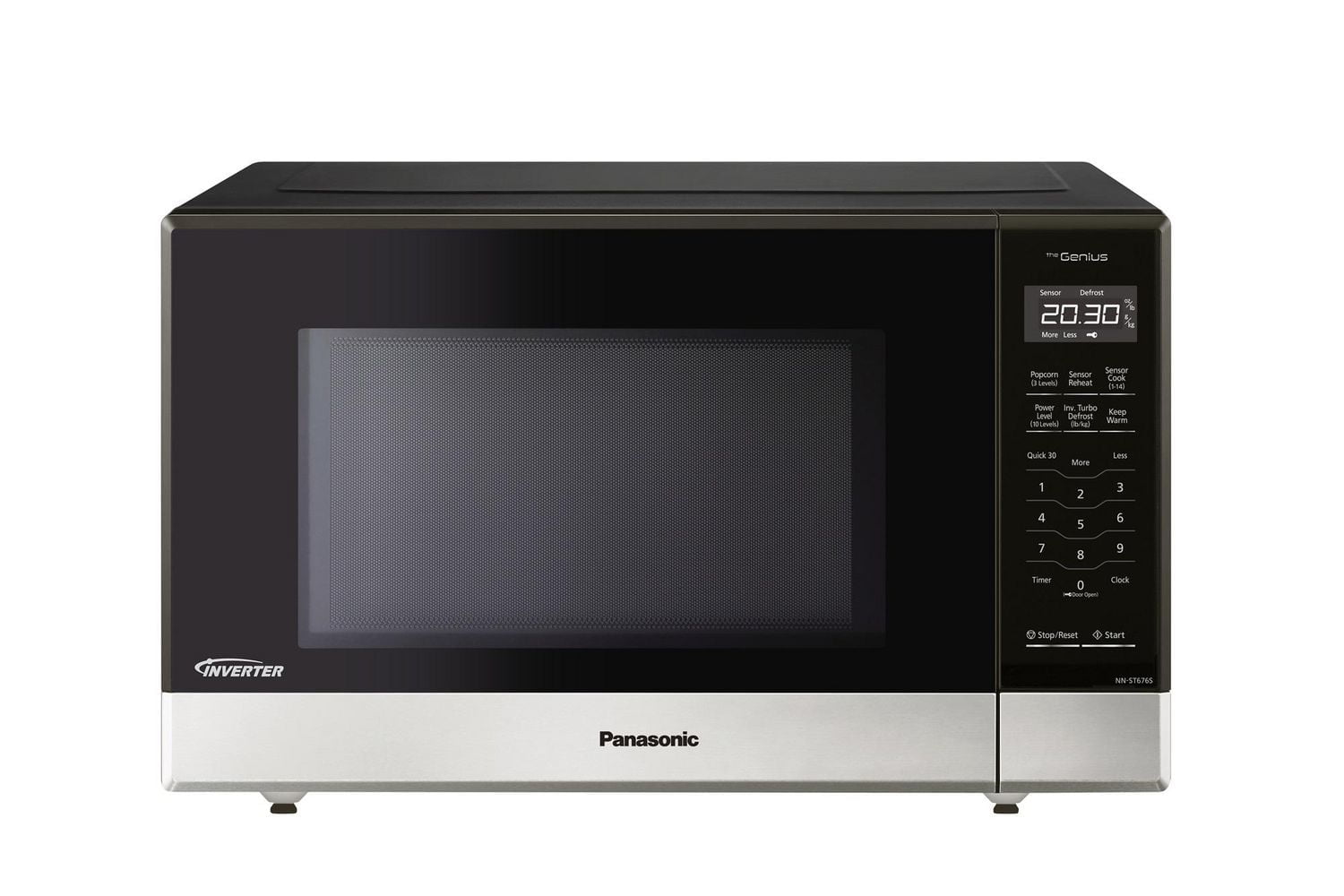 Panasonic NNST676SC Genius Microwave Oven, Stainless Steel