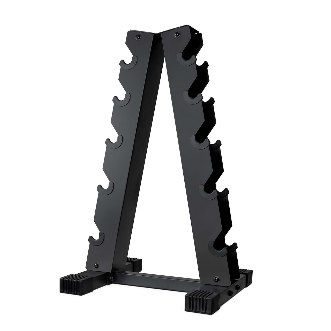 WF Athletic Supply Heavy Duty A-Frame Dumbbell Storage Rack, Steel Dumbbell Holder, Dumbbell Stand & Weight Racks for Home Gym Dumbbell Storage, RACK ONLY, Sizes Option Available