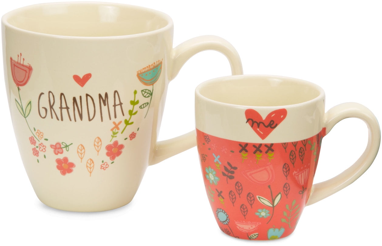 Special Grandma Vintage Boutique Floral Mug,Cup.Bone China-612 Mothers Day Gift