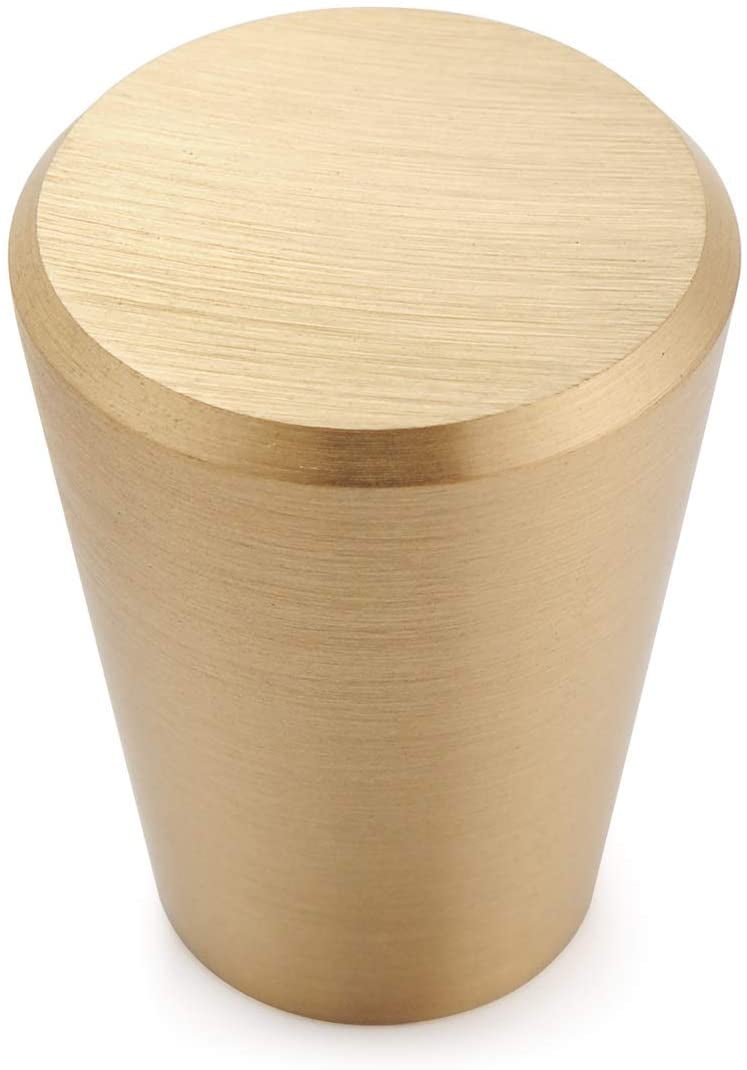 Set Of 10 Door Knobs Solid Pure Brass Knob For Cupboards