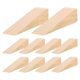 thumbnail image 1 of 10pcs Wooden Door Stoppers Non-Slip Door Stops Wooden Wedges Wood Door Stop Door Wedges For Bottom Of Door Stopper Wedges 10x3x3cm, 1 of 4