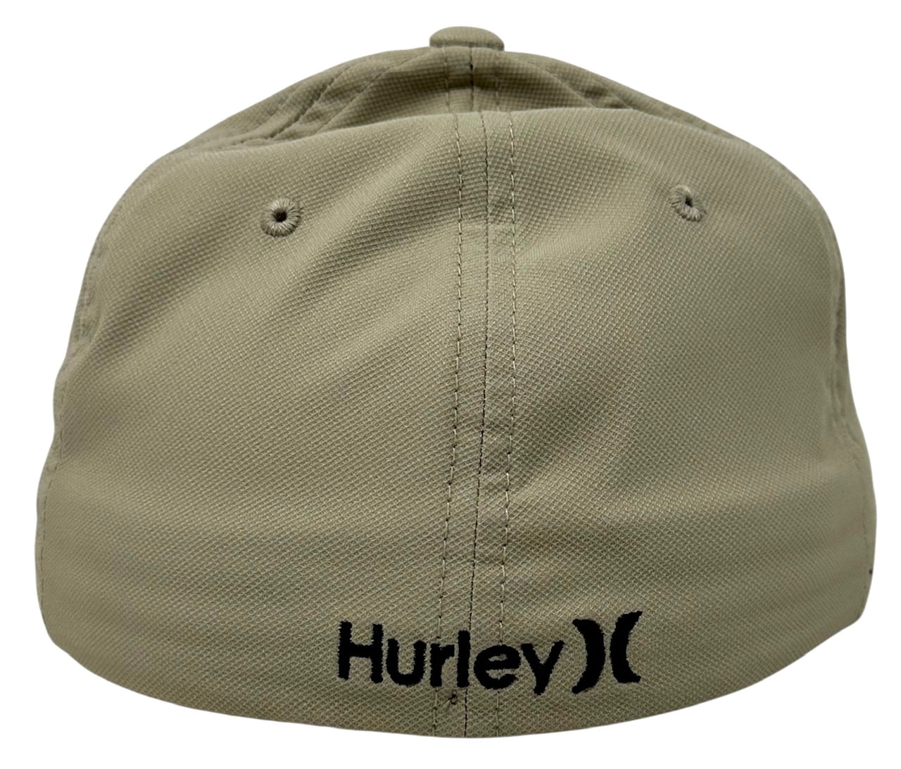 Hurley Men's H2O-DRI One and Only Flex Fit Hat Cap (Small/Medium, Khaki)