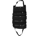 thumbnail image 4 of Bolsa de almacenamiento de herramientas, diseño de cremallera plegable de lona, bolsa enrollable de herramientas de alta capacidad, ligera y duradera, con correas, color negro, 4 of 8