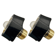 thumbnail image 1 of 2Pcs 7112362 Water Inlet Fitting for Pressure Washer and Other 3/8In Male & 3/4In Female End High Pressure Washer Pump,2 * 7112362 water inlet fitting, 1 of 7