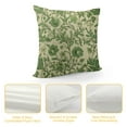 thumbnail image 4 of JEUXUS Sage Green Floral Pillow Covers Spring Vintage Rustic Cute Flower Print Decorative Outdoor Pillowcases Farmhouse Throw Cushion Case Decor for Couch Sofa Bed, 4 of 5