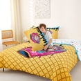 thumbnail image 4 of Erosebridal Baseball Sport Glove Kids Full Size Comforter Sets,Colorful Ice Cream Print Bedding Sets For Boys Girls,Reversible,3pcs, 4 of 7