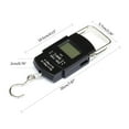 thumbnail image 3 of Portable Electronic Hook Scale Digital Bag Luggage Weight Scale Fishing Scale with 4 Units for Household, 3 of 7