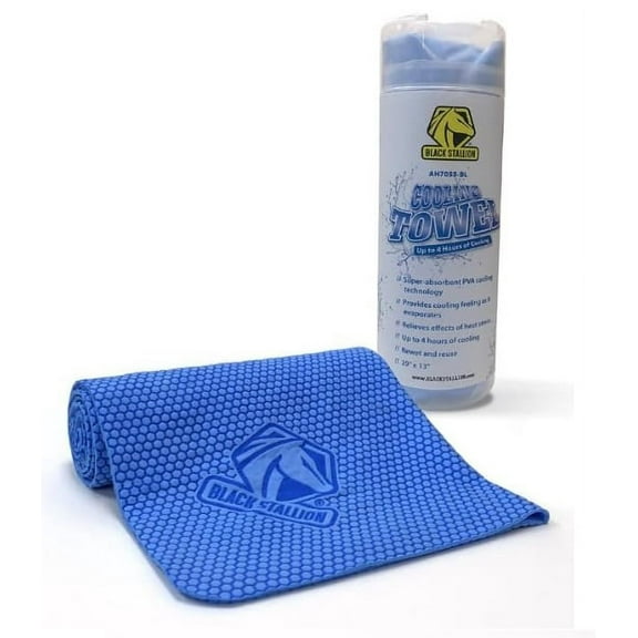 Black Stallion AH7055-BL PVA Cooling Towel