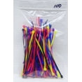 thumbnail image 5 of 100 4" Cable Ties Zip Tie 4 Inch Mix (6 Different Colors) Nylon Craft Home Shop, 5 of 5