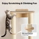 thumbnail image 4 of Rascador de Gatos Montado en Pared Veehoo 28,3" con Plataforma, 4 of 7