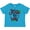 Turquoise, variant on Inktastic Christmas Jingle All the Way with Music Notes and Holly Boys or Girls Toddler T-Shirt