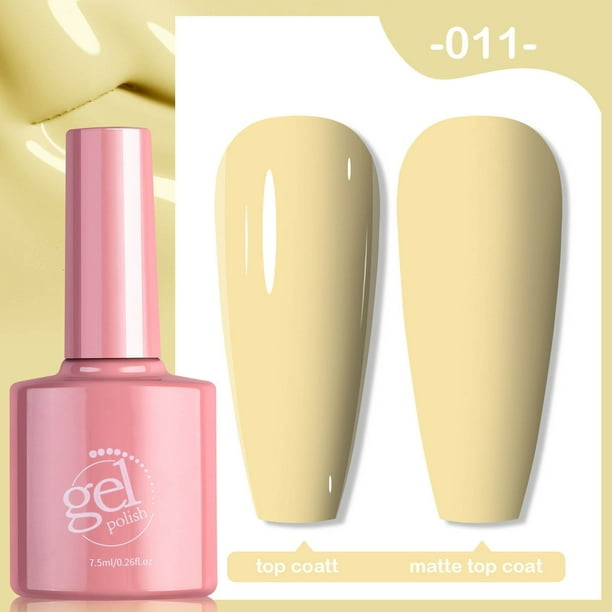 Set de 12 esmaltes de uñas color crema, caramelo y macaron. Esmalte de uñas de 7,5 ml. Aceites para uñas.