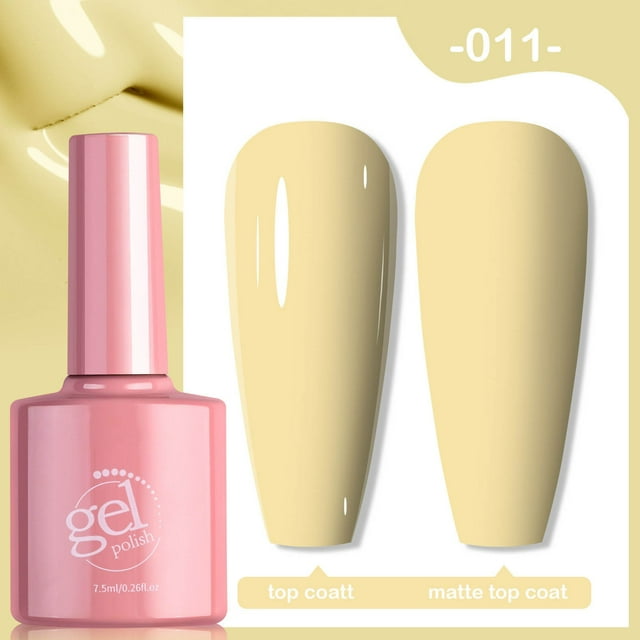 Set de 12 esmaltes de uñas color crema, caramelo y macaron. Esmalte de uñas de 7,5 ml. Aceites para uñas.