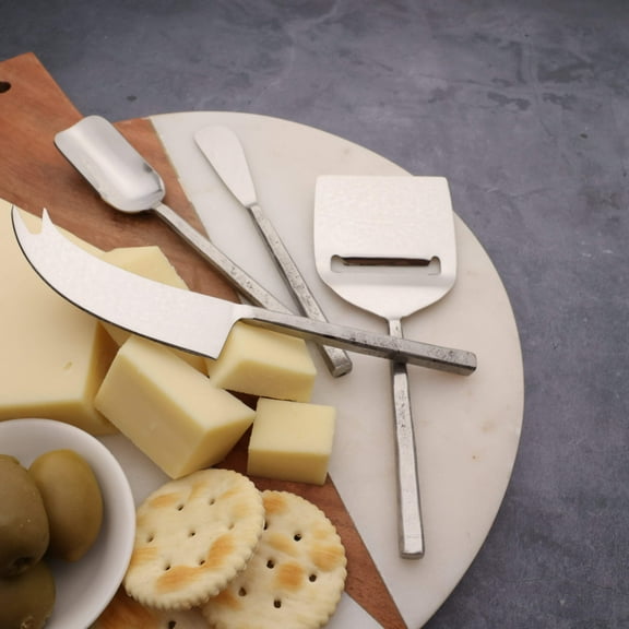 SMM EXPORTS Jason Design Nascent Steel Cheese Tools 4 Pcs. Set