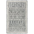 thumbnail image 2 of SAFAVIEH Abstract Alastar Geometric Wool Area Rug, Ivory/Black, 5' x 8', 2 of 10