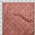 thumbnail image 3 of oneOone Cotton Flex Dark Rose Brown Fabric Geometric Sewing Fabric By The Yard Printed Diy Clothing Sewing Supplies 40 Inch Wide, 3 of 4