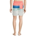 thumbnail image 3 of No Boundaries Men's & Big Men's 7" Printed Swim Trunks, 3 of 5
