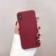thumbnail image 5 of Shockproof Matte Silicone Phone Case For iPhone Xs Max XR XS X S Luxury Silicone Bumper Soft TPU Cover Capa, 5 of 5