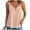 Pink, variant on lmcalzta Womens Camisole Tank Tops V Neck Zipper Loose Fitting Trendy 2025 Shirts Summer Beach Baisc Cami