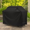 thumbnail image 4 of Gas Grill Cover 58 inch Heavy Duty Waterproof, Rip and Fade Resistant BBQ Cover up to 58-in Width, Black, 4 of 7