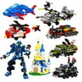 thumbnail image 2 of Aircraft Carrier Castle Building Blocks Assembled Toys-KEEW, 2 of 4