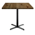 thumbnail image 2 of KFI Studios Urban Loft 3.5' Square Dining Table, Natural, 2 of 2